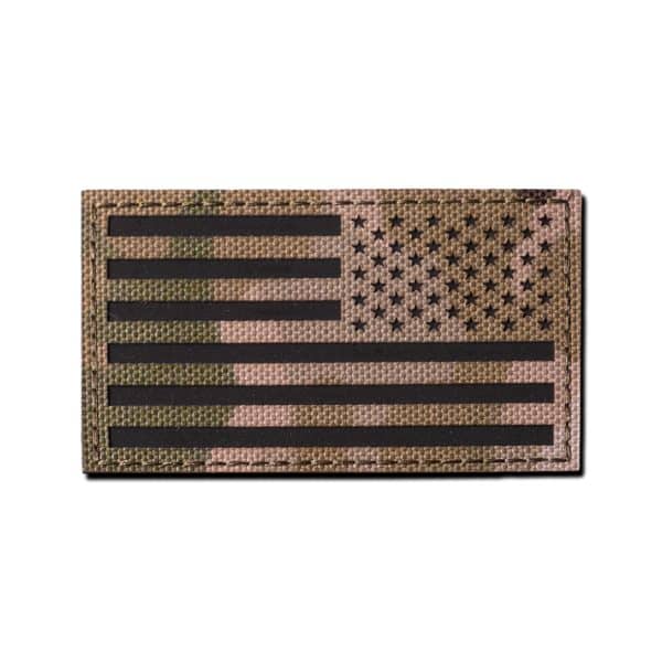 American IR Flag Patch, Reversed Edition - NorArm Tactical