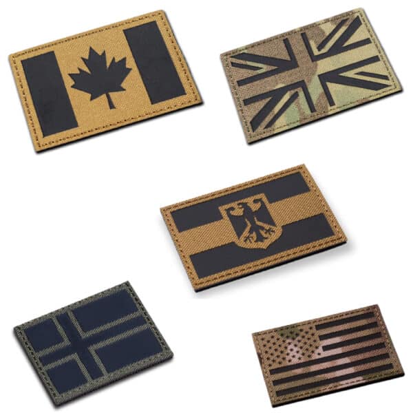 IR Flag Patch, 5 Pack